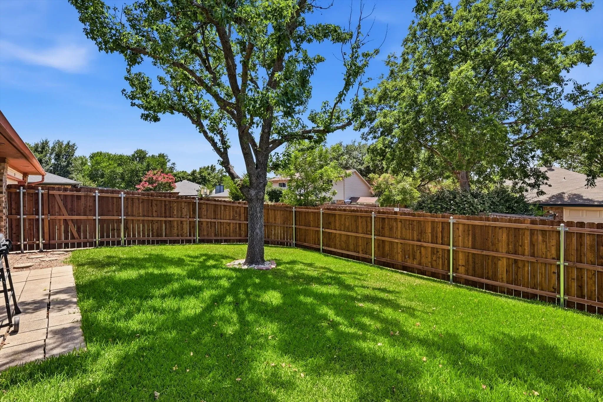 Brand new fence!