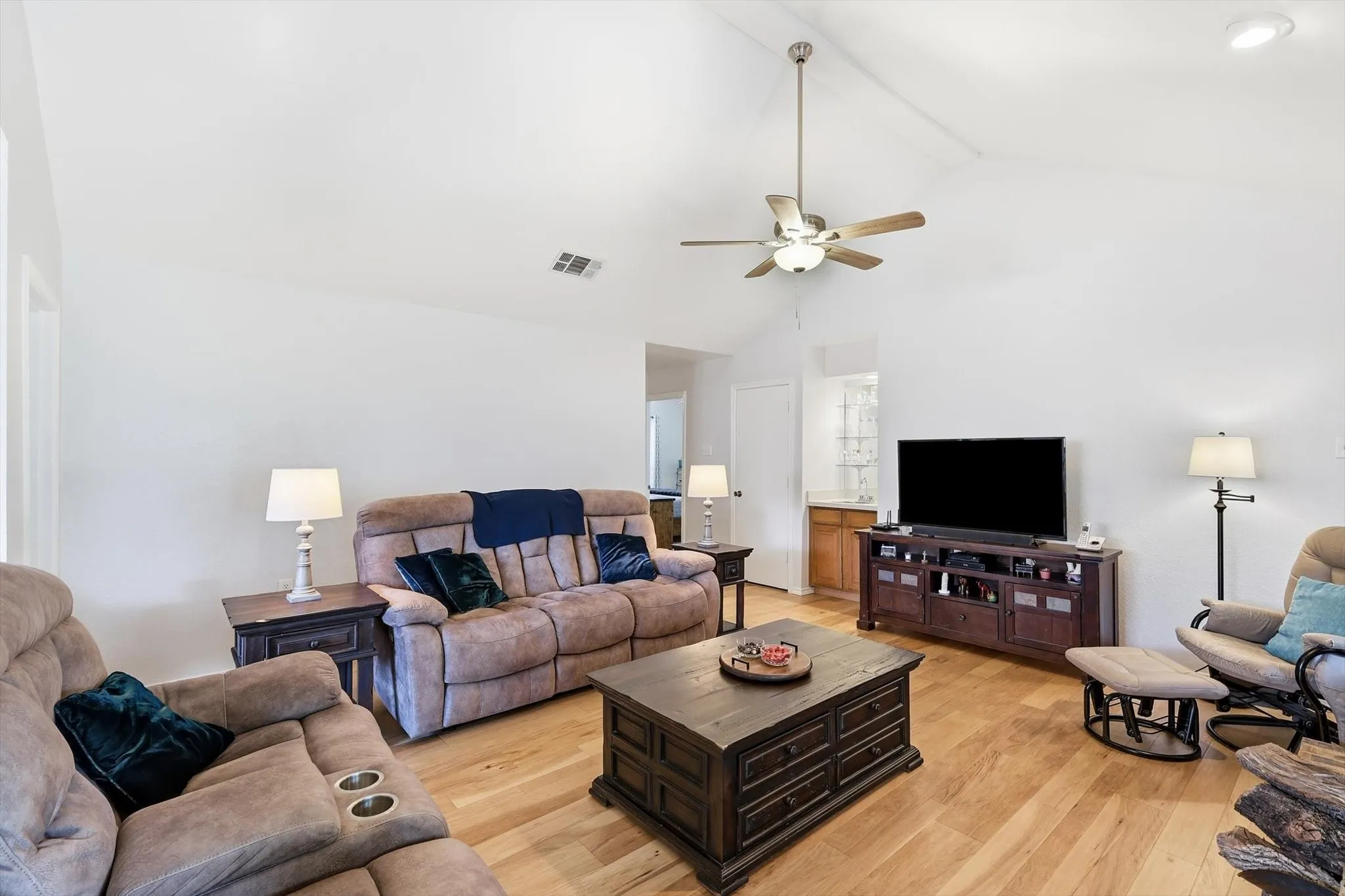 vaulted ceilings
