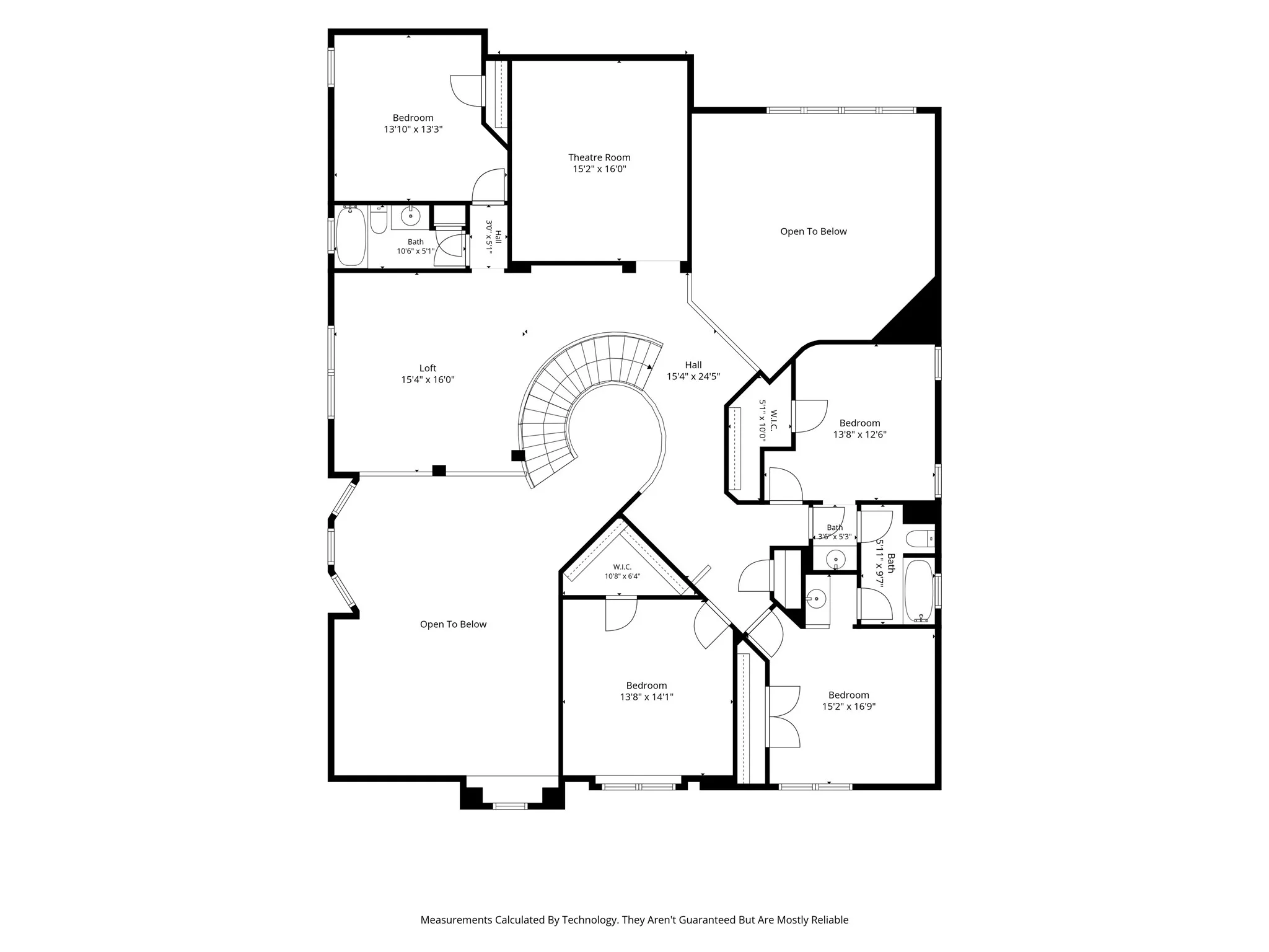 Floor Plan - second floor