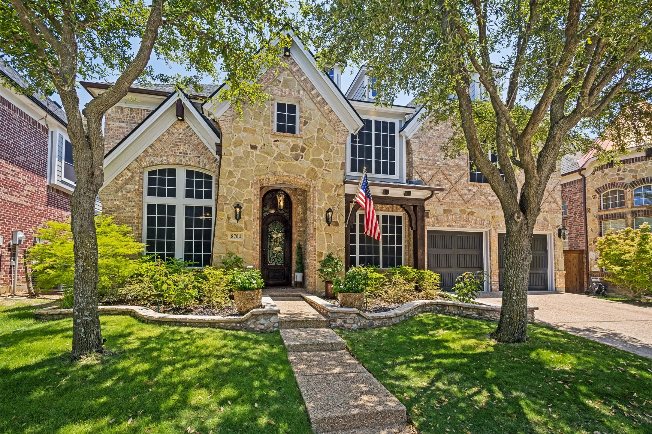 Front of the house
