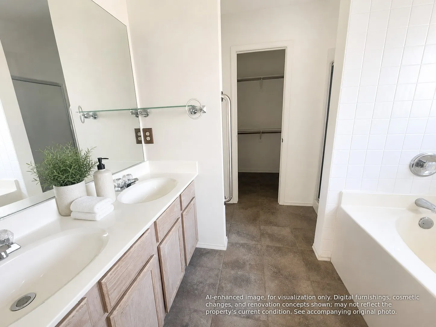 Virtually staged/AI-enhanced photos illustrate potential improvements; see original photos for current condition