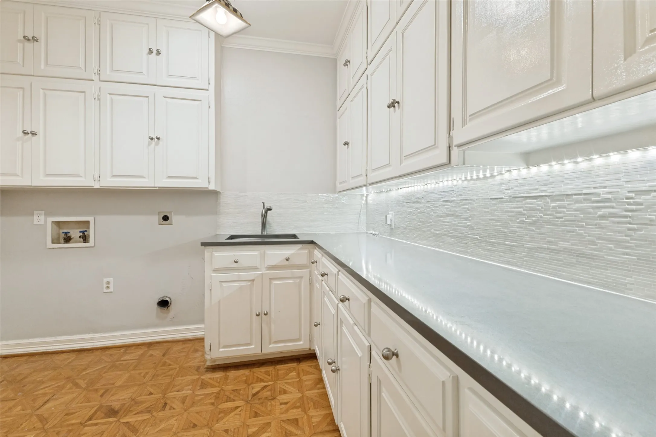 Laundry room on the first floor.