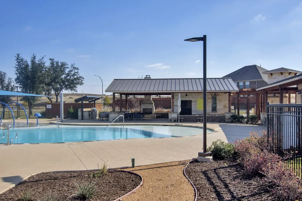 one of the community pools