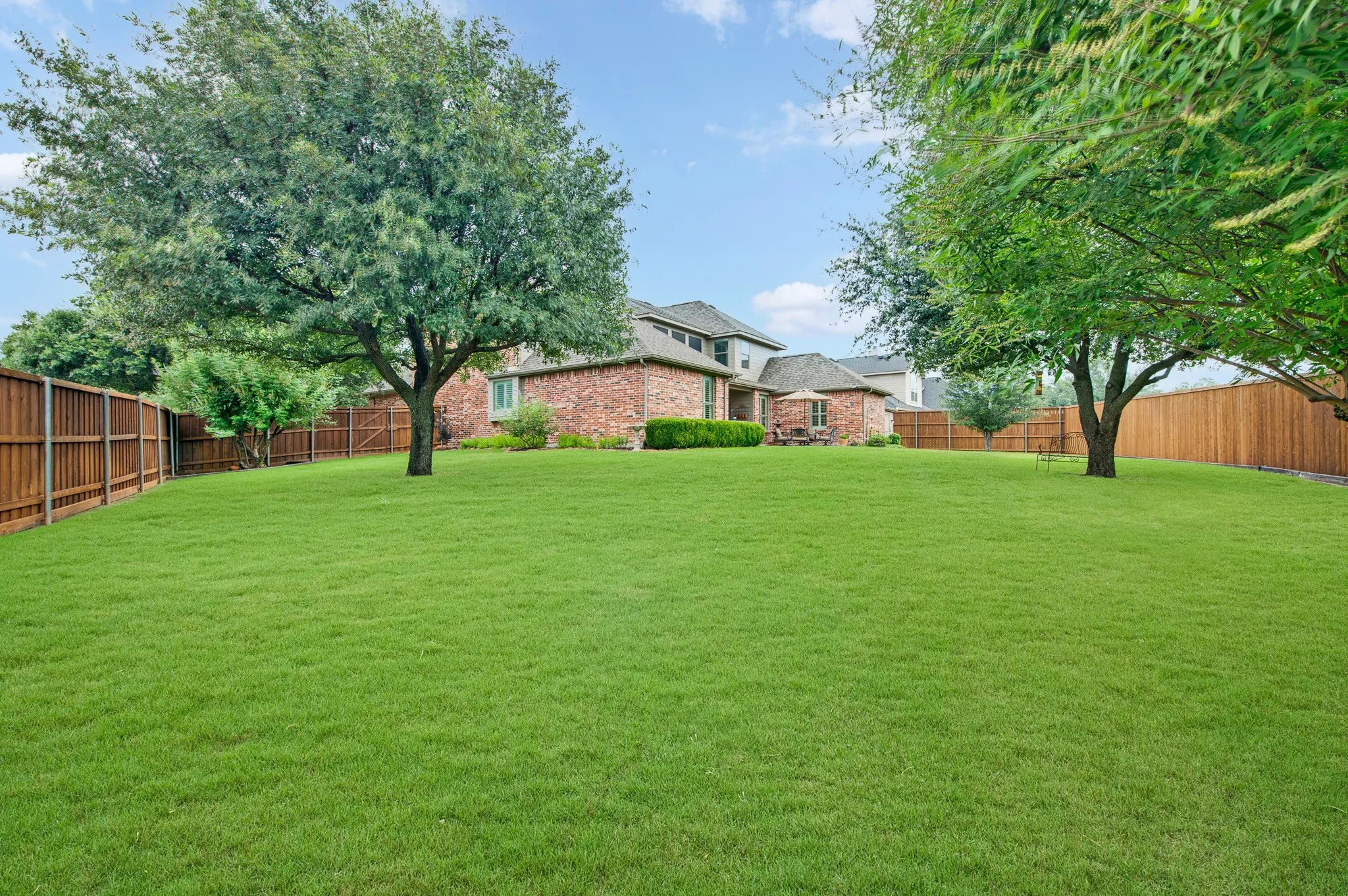 And the yard just gets bigger!