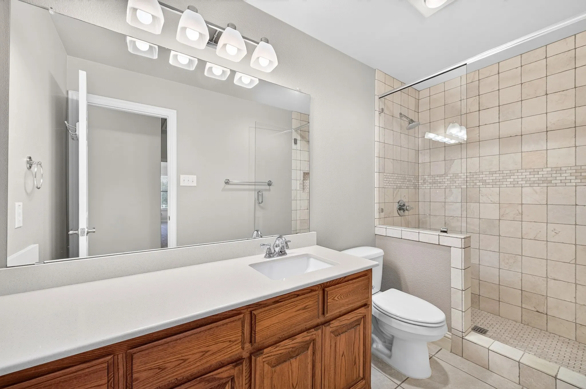 Guest bathroom up!