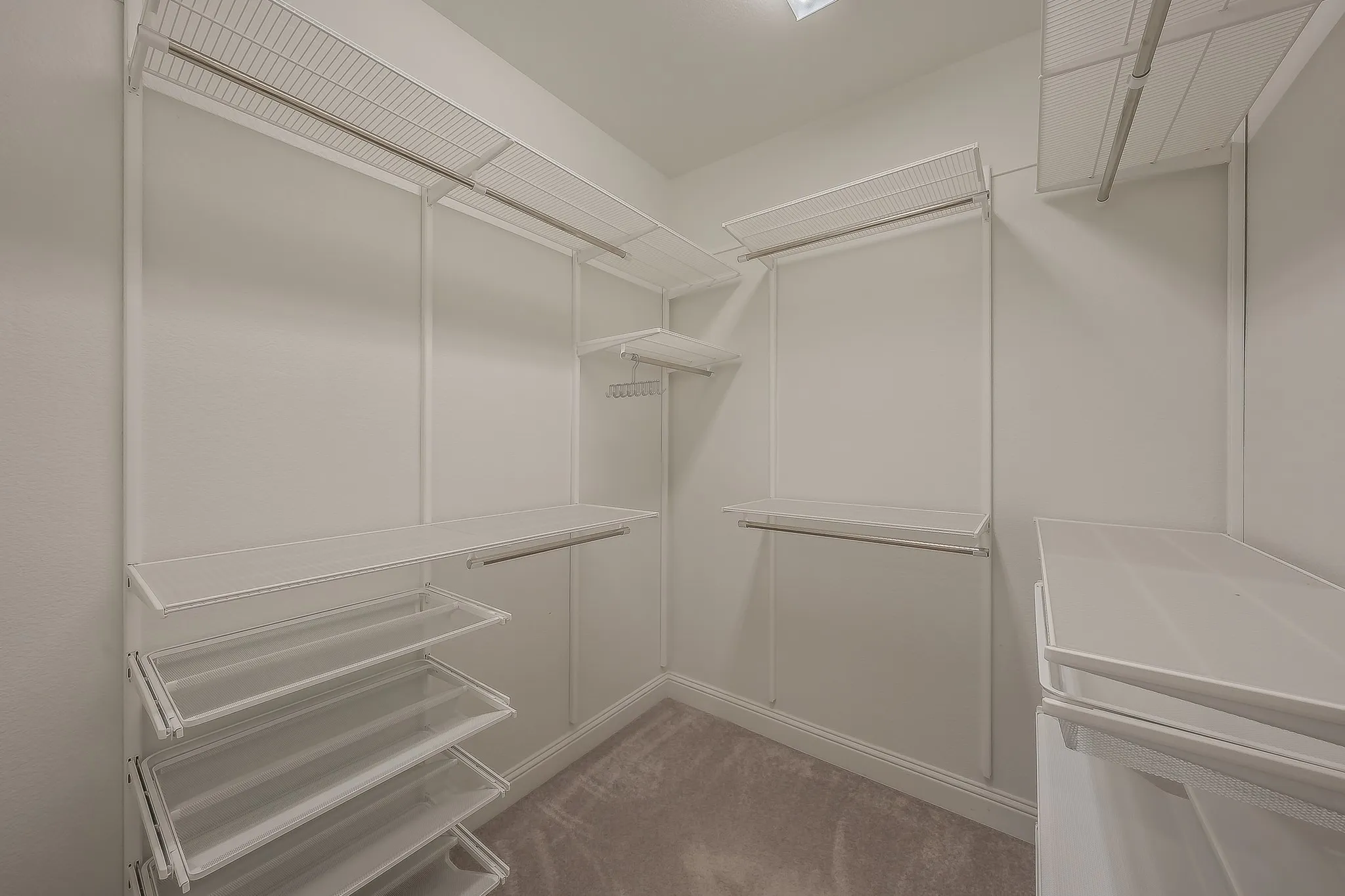 Primary closet
