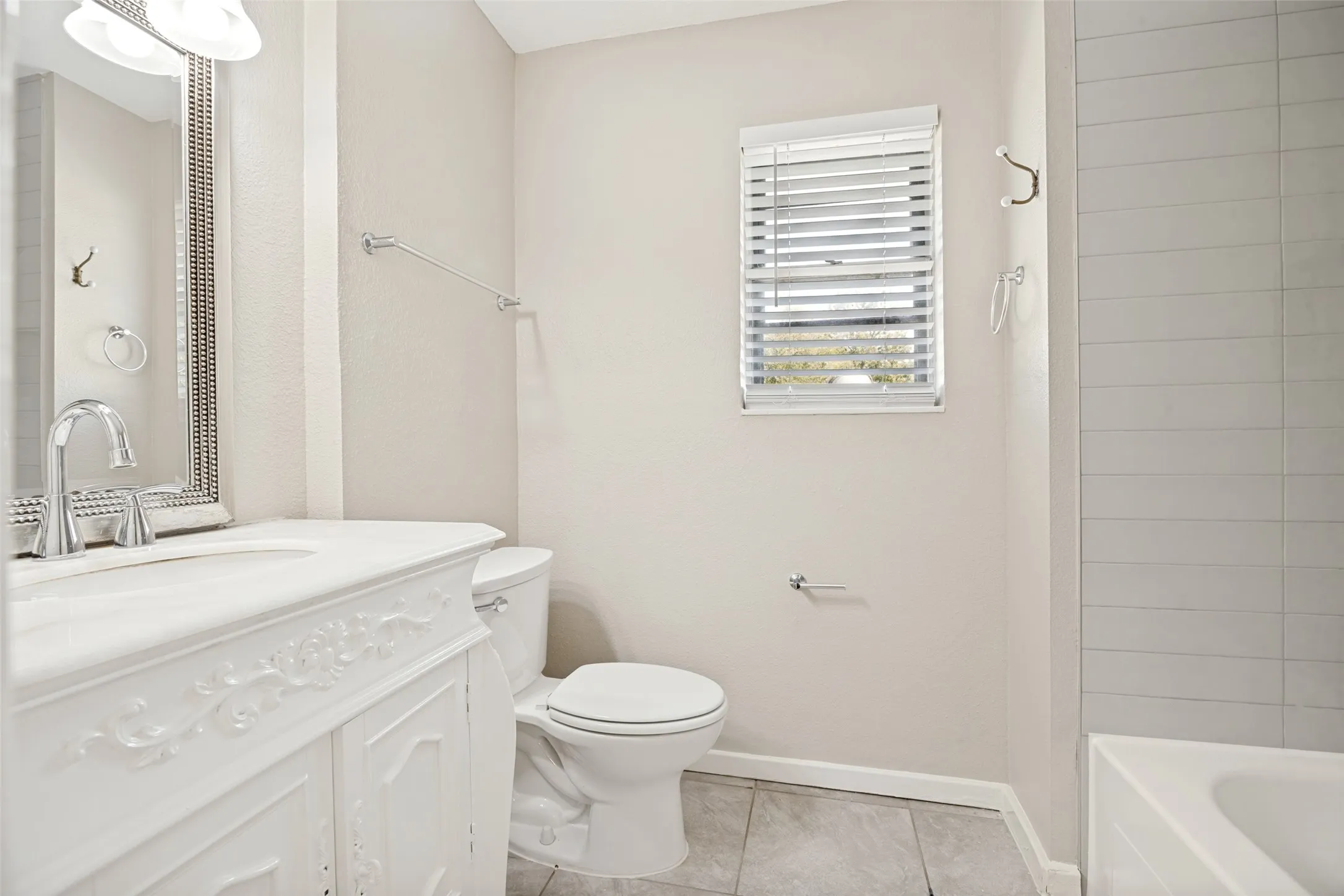 Private bathroom upstairs