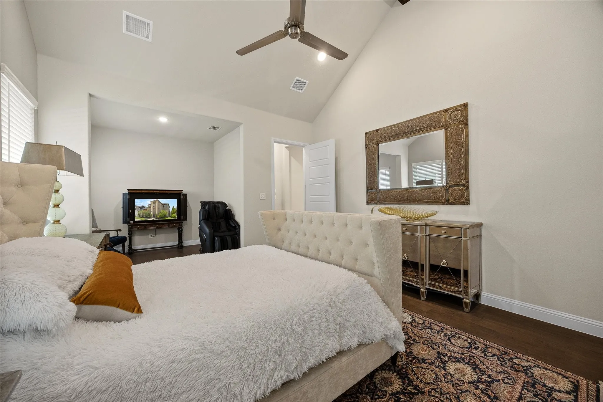 with extra space for office or workout