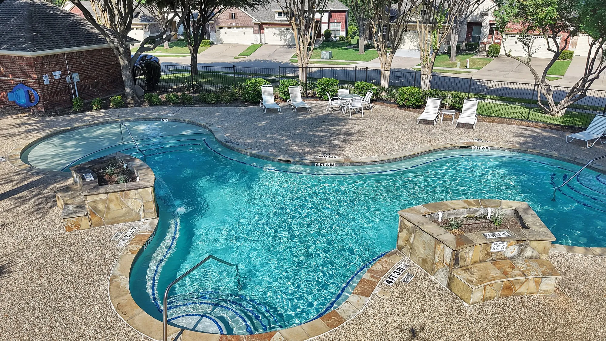 Neighborhood community pool