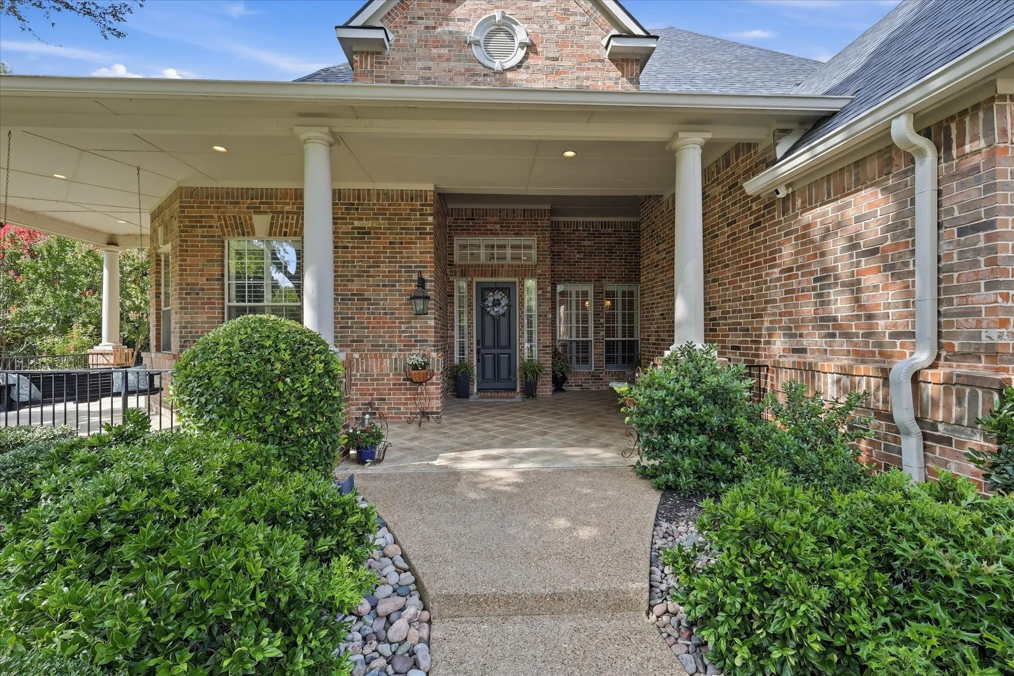 Wrap around porch & lots of privacy! This will WOW you.