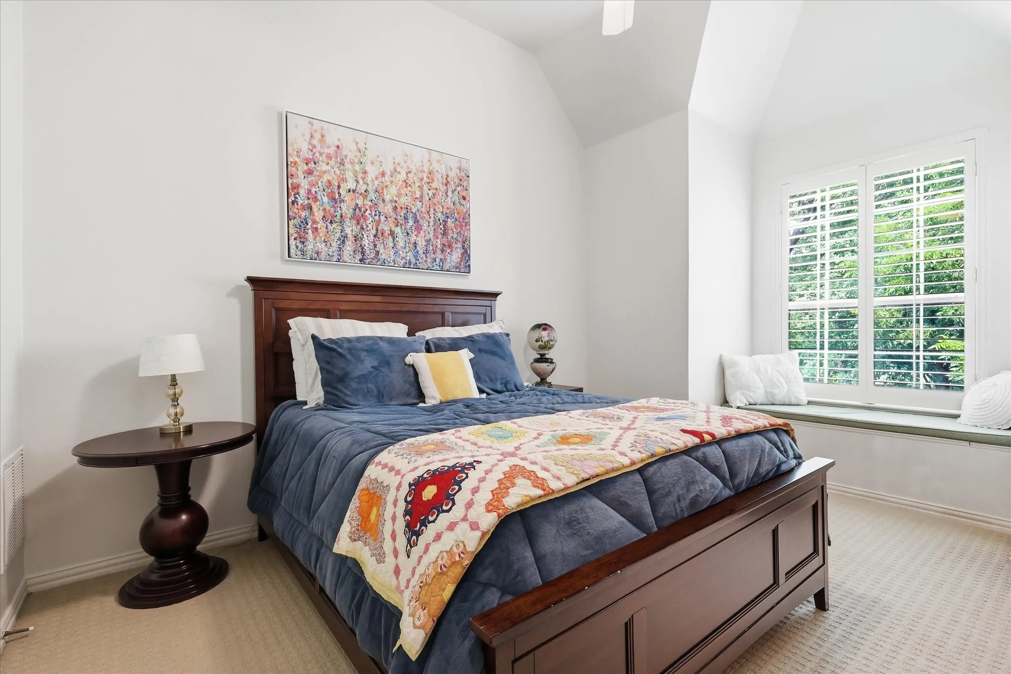 All secondary bedrooms are spacious & bright with high ceilings & large closets.