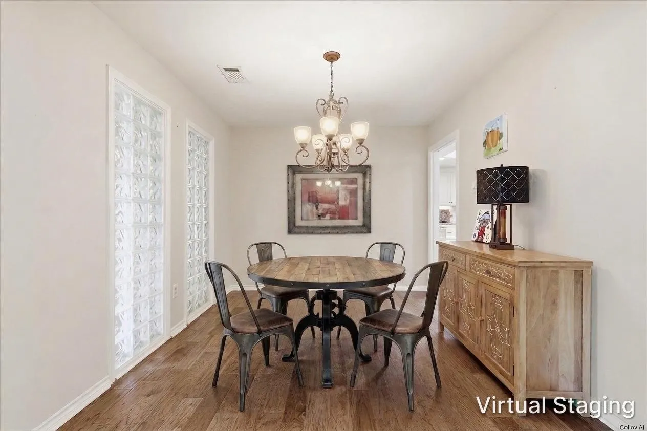 Dining Room with Virtual staging
