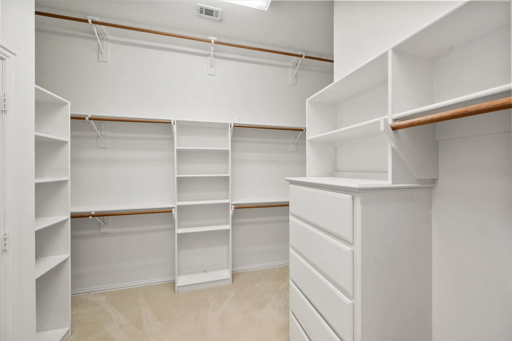Large closet with builtins