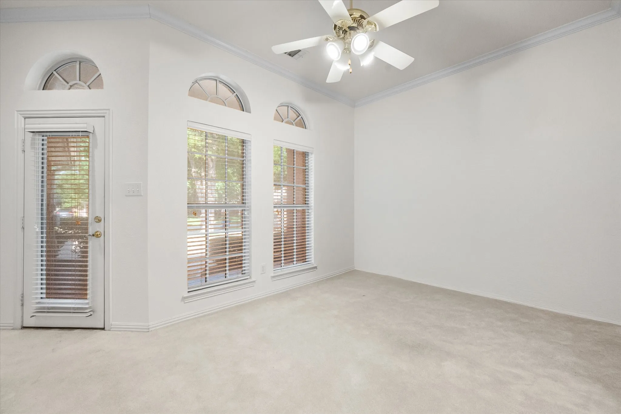 4th bedroom and would also make a great office with exterior door access