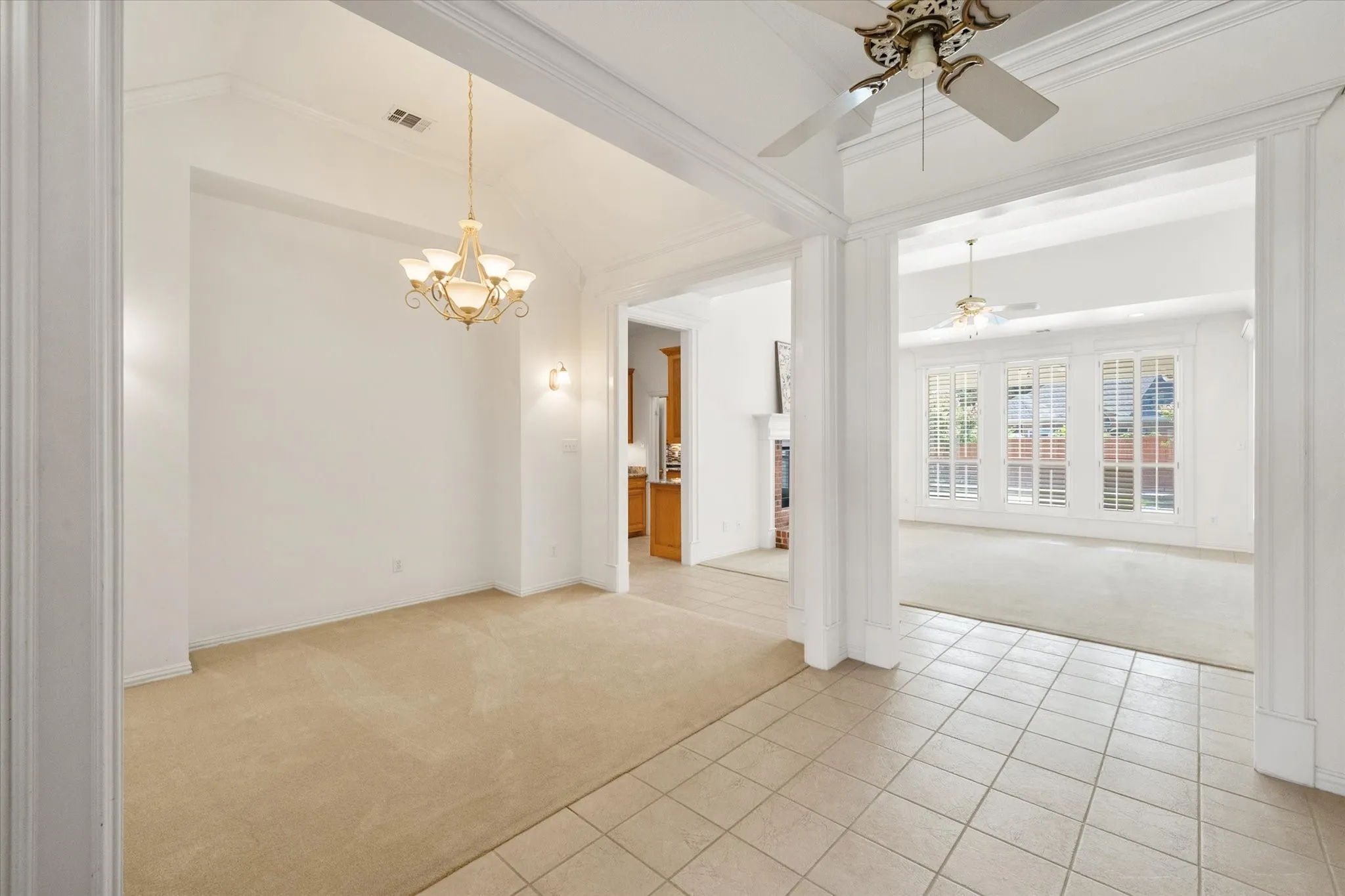 Formal dining and living
