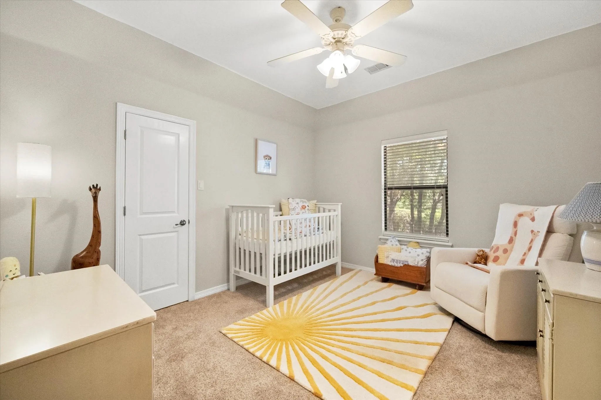 large upstairs bedroom