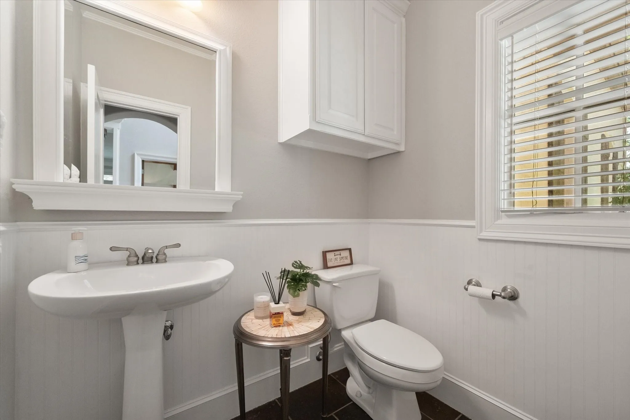 Half bathroom for guests