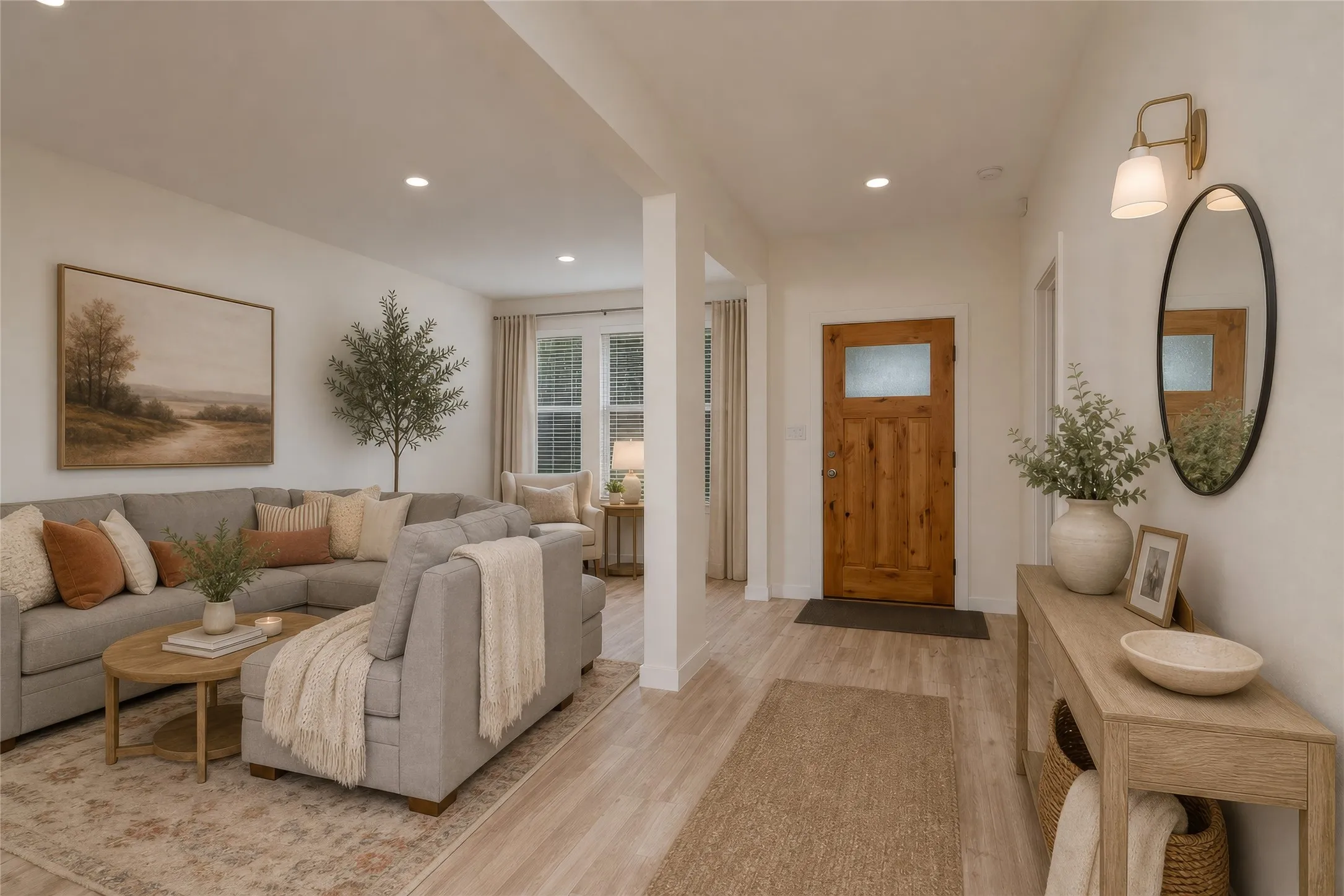 AI - showing front of home