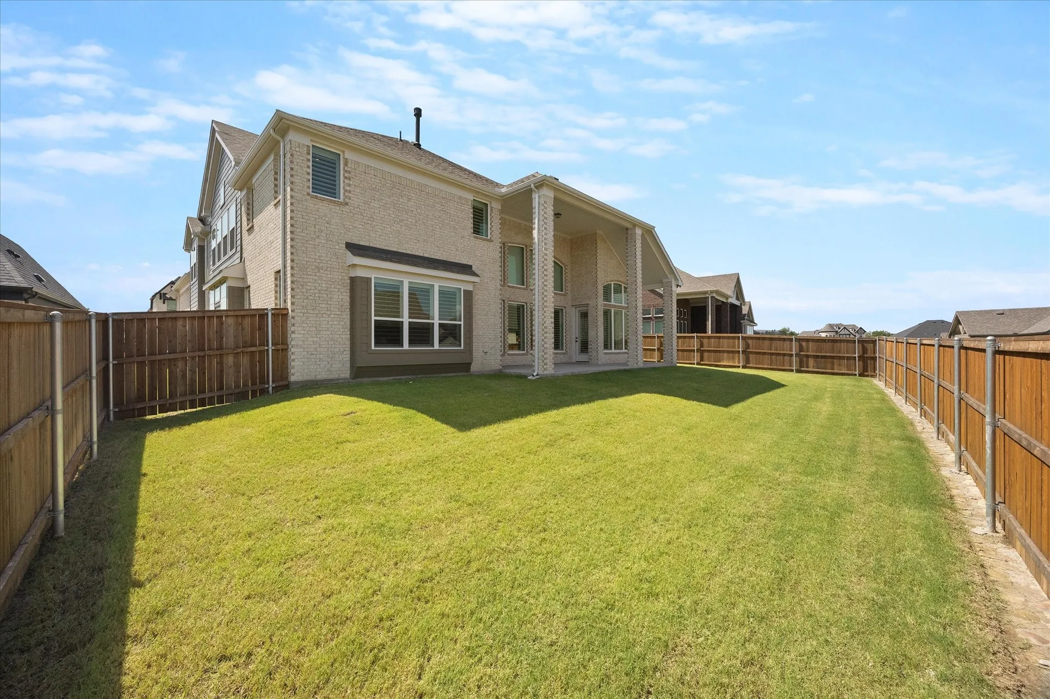 Spacious Fenced Yard