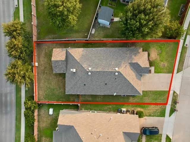 red boundary marker is approximate