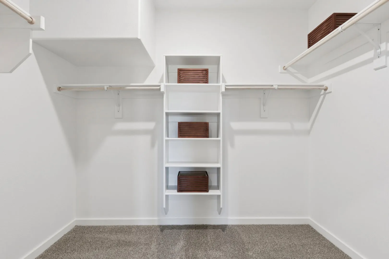 Primary Closet in the Magnolia home plan by Trophy Signature Homes – REPRESENTATIVE PHOTO