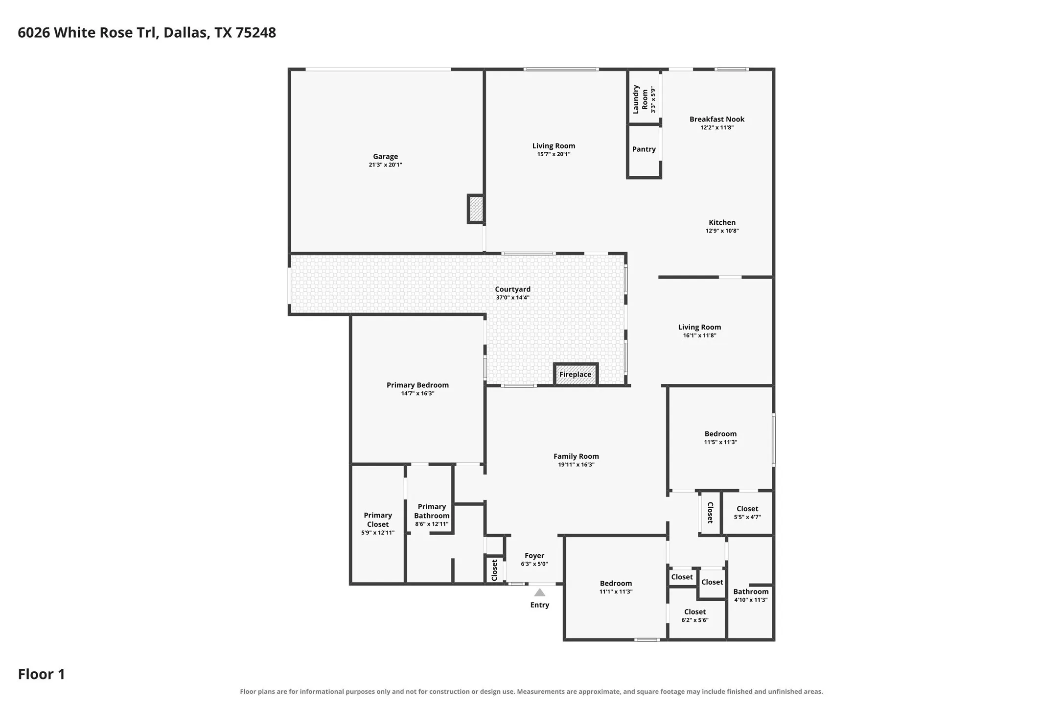 Single Family Residence For Sale in Dallas County , 6026 White Rose Trail, Dallas, Texas 75248, 3 Bedroom, 2 Bathroom, 2 Garage spaces, 2,320 Sqft, built in 1979, Price $600,000, mls#21341524, Real Estate Agent in Dallas, Homes For Sale in Dallas county, Homes For Sale in Dallas, Realtor in Dallas Texas, Real Estate Brokerage Independent Realty Texas, Luminita Cordes Realtor