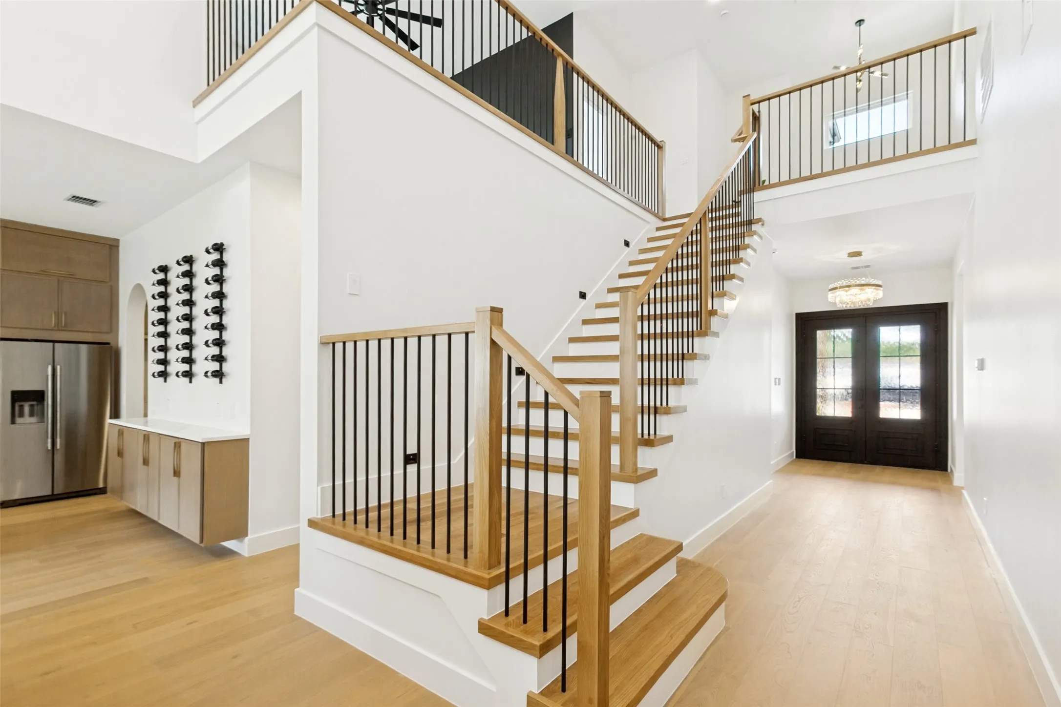 Entryway and Staircase.