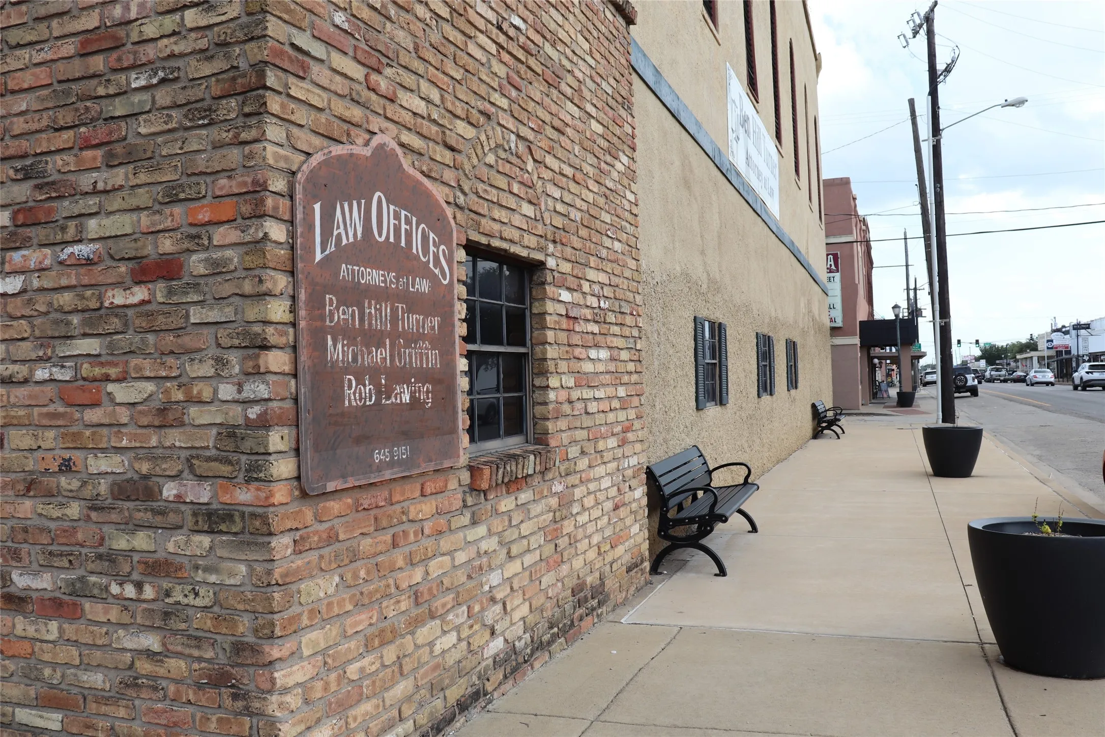 Main Street side of Building