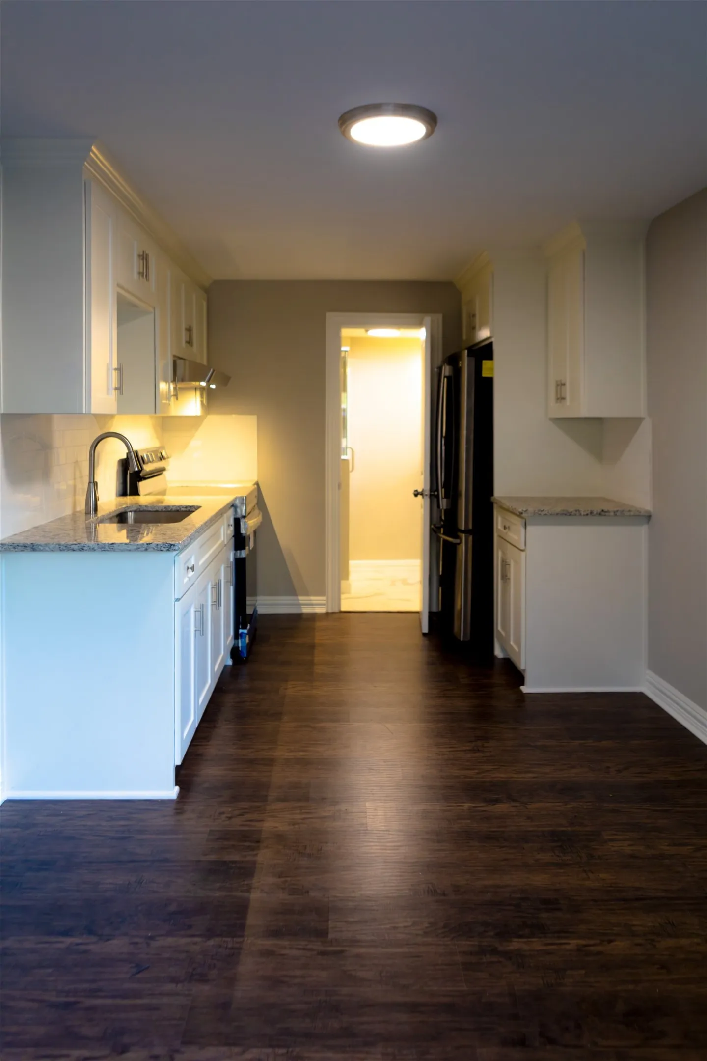 Apt B (downstairs)