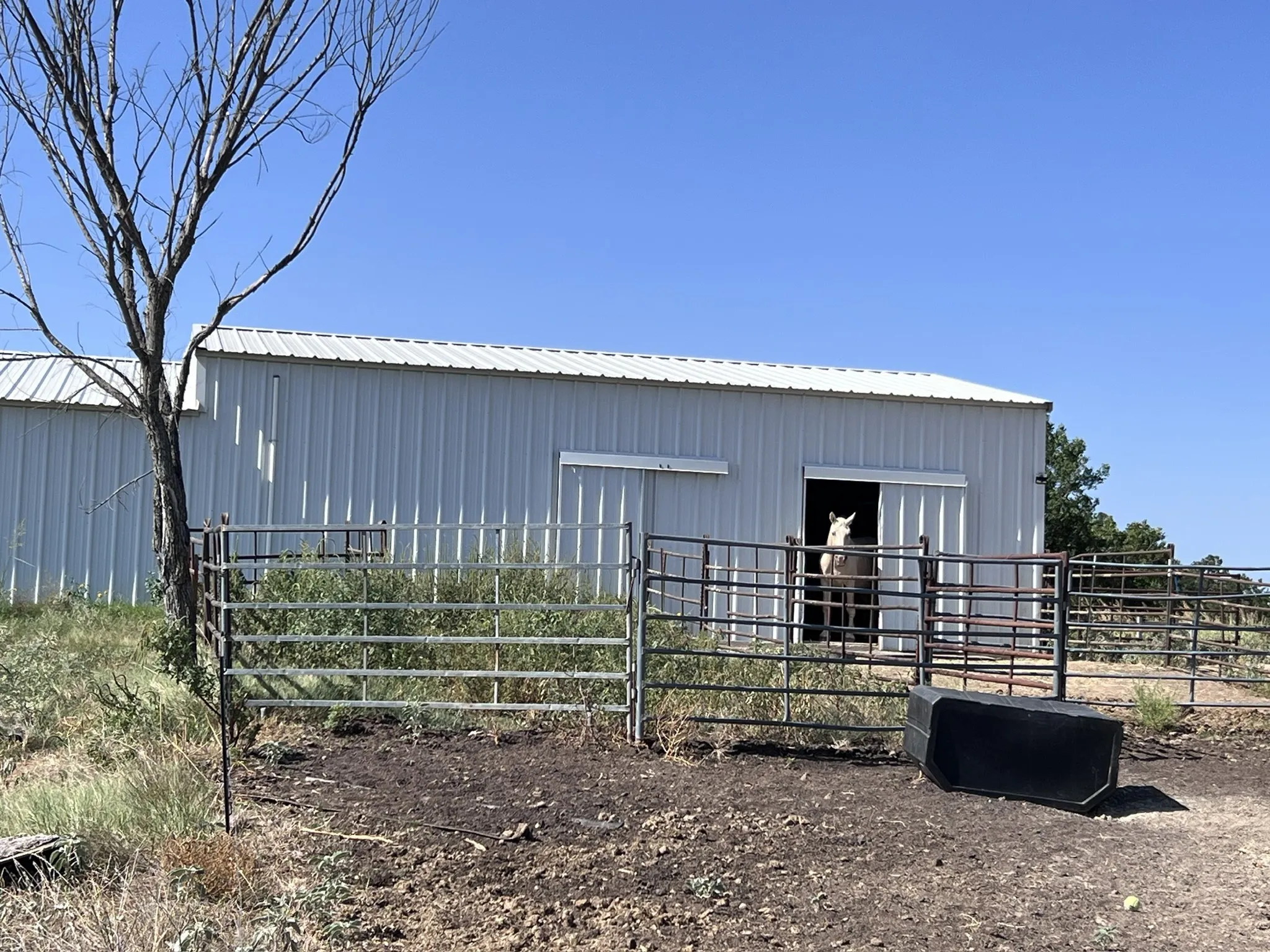 Stable area of barn -