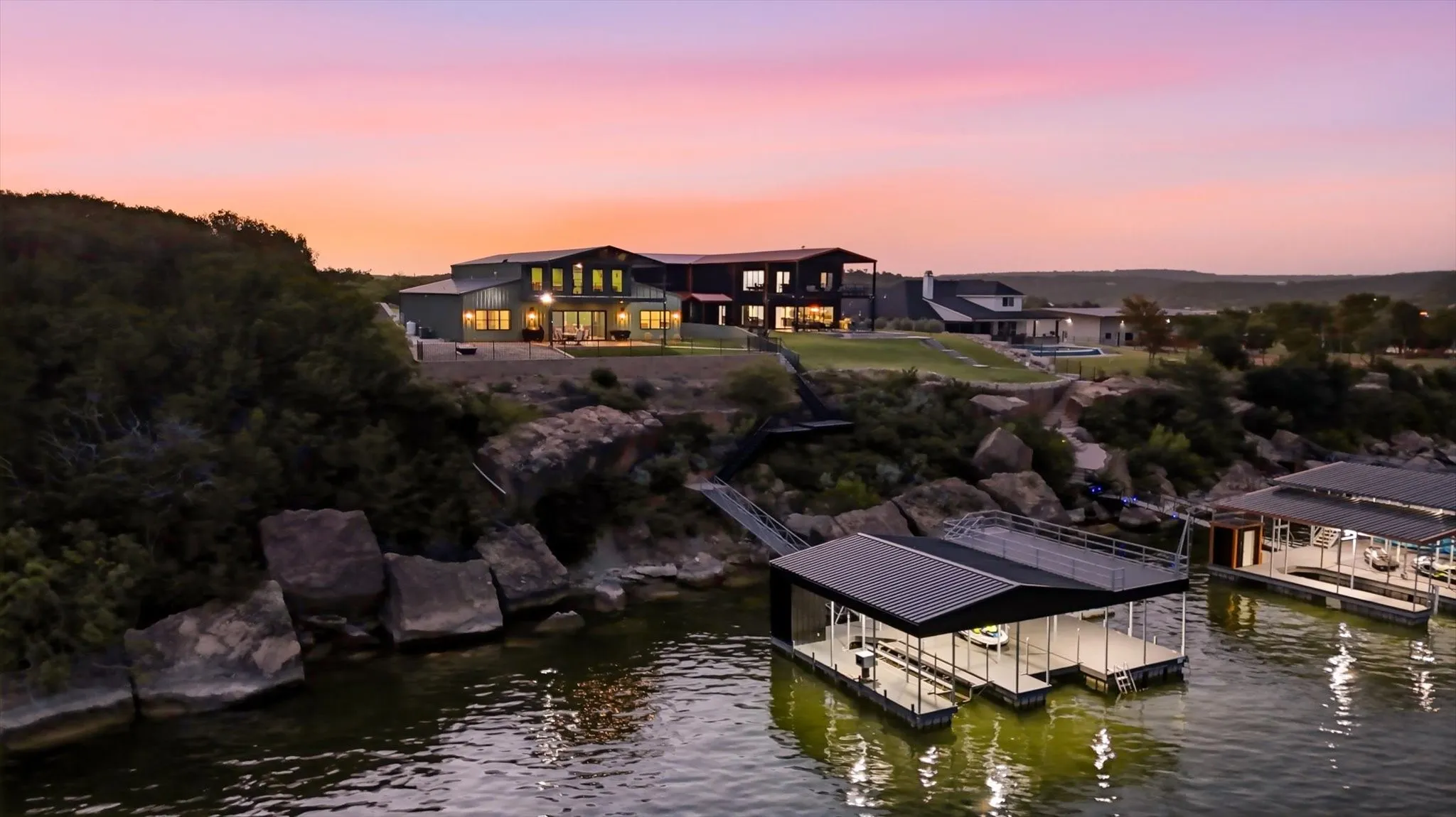 Single Family Residence For Sale in Palo Pinto County , 4971 Hawk Road, Possum Kingdom Lake, Texas 76450, 6 Bedroom, 7 Bathroom, Garage spaces, 5,000 Sqft, built in 2026, Price $2,599,999, mls#21337393, Real Estate Agent in Possum Kingdom Lake, Homes For Sale in Palo Pinto county, Homes For Sale in Possum Kingdom Lake, Realtor in Possum Kingdom Lake Texas, Real Estate Brokerage Independent Realty Texas, Luminita Cordes Realtor