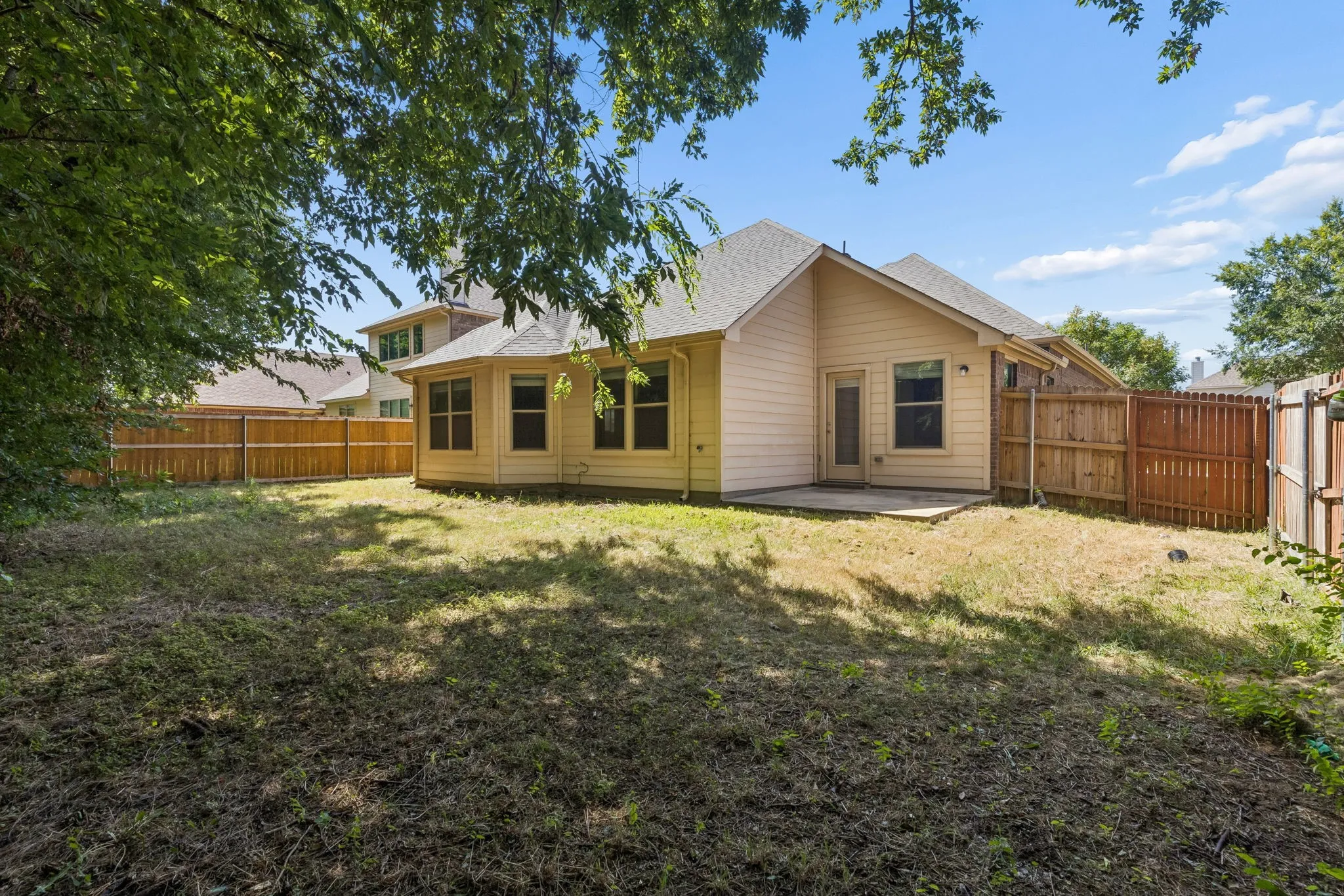 Large Backyard