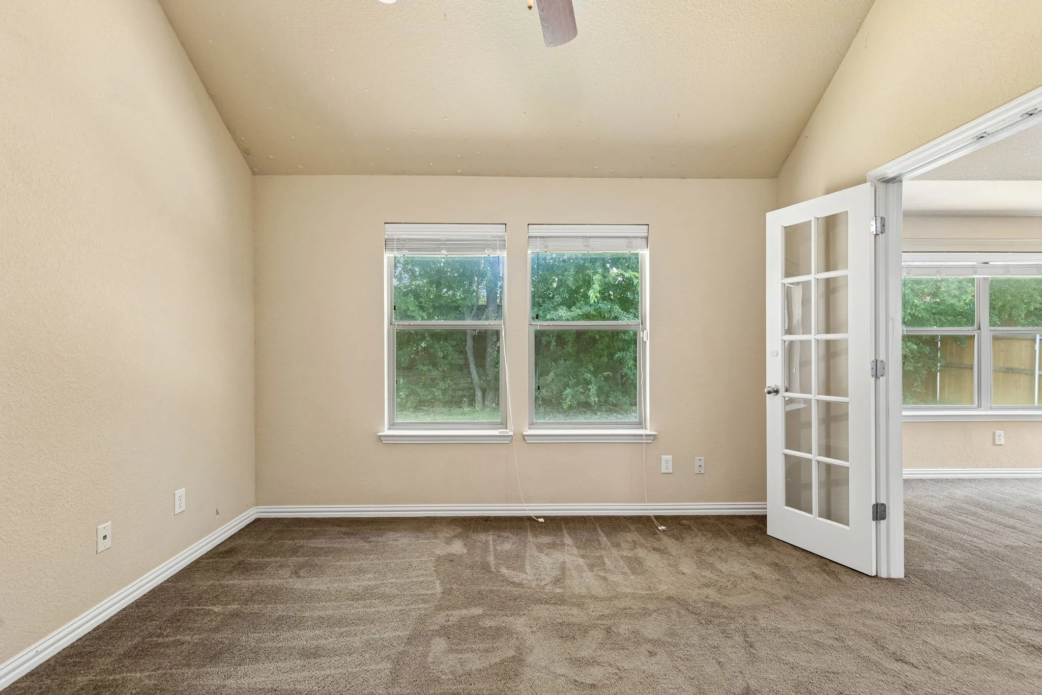 Separate Sitting Room in Primary Bedroom