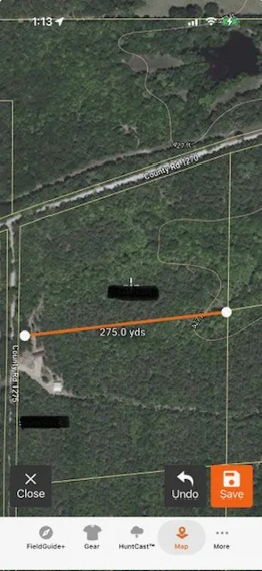 north area of orange line to CR