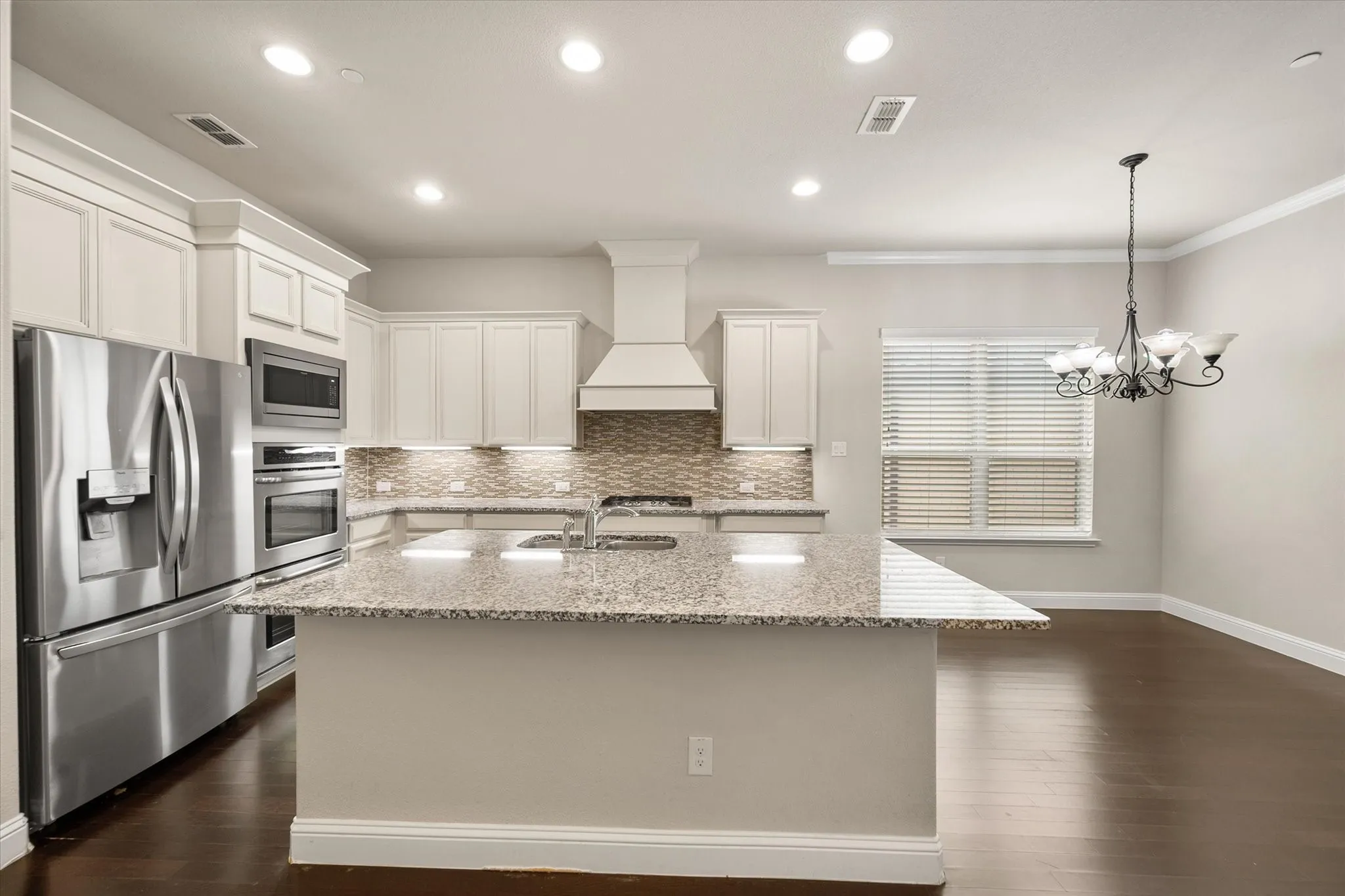 Plenty of room for entertaining and innovating in this bright space.
