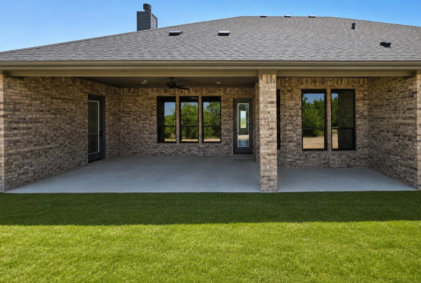 Rear Patio

