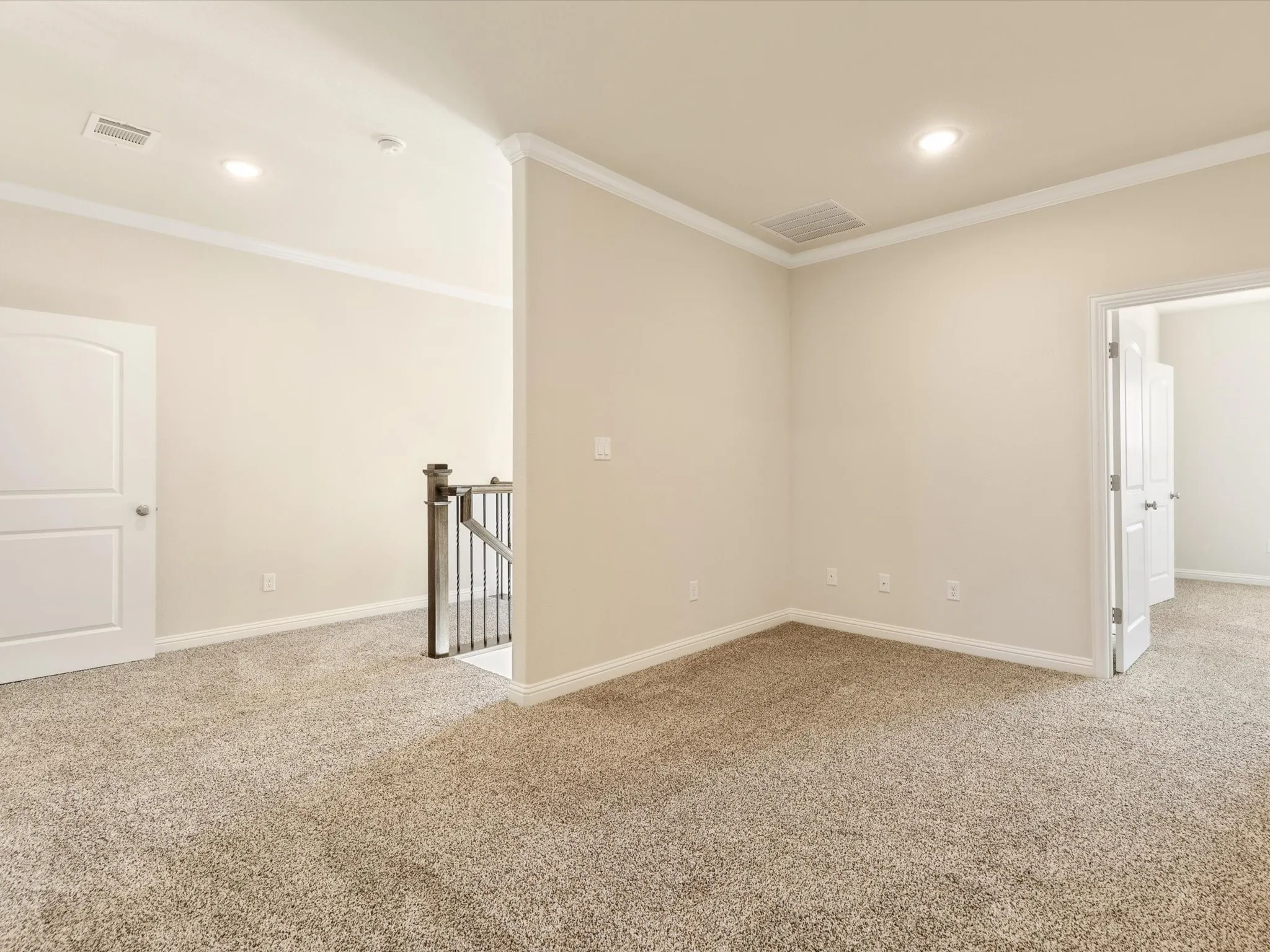 bonus room upstairs