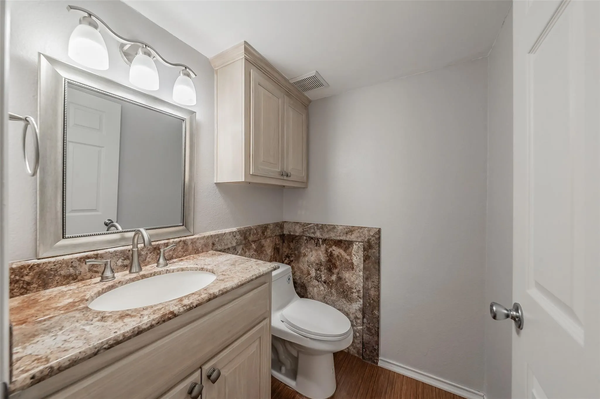 Downstairs half bath