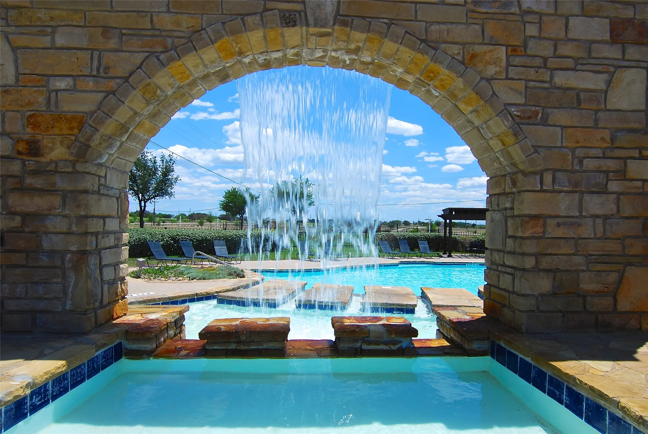 One of the two community pools available with home or lot ownership.