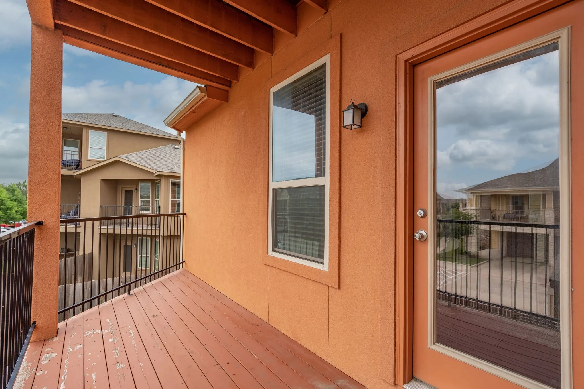 The third floor balcony has even better views!