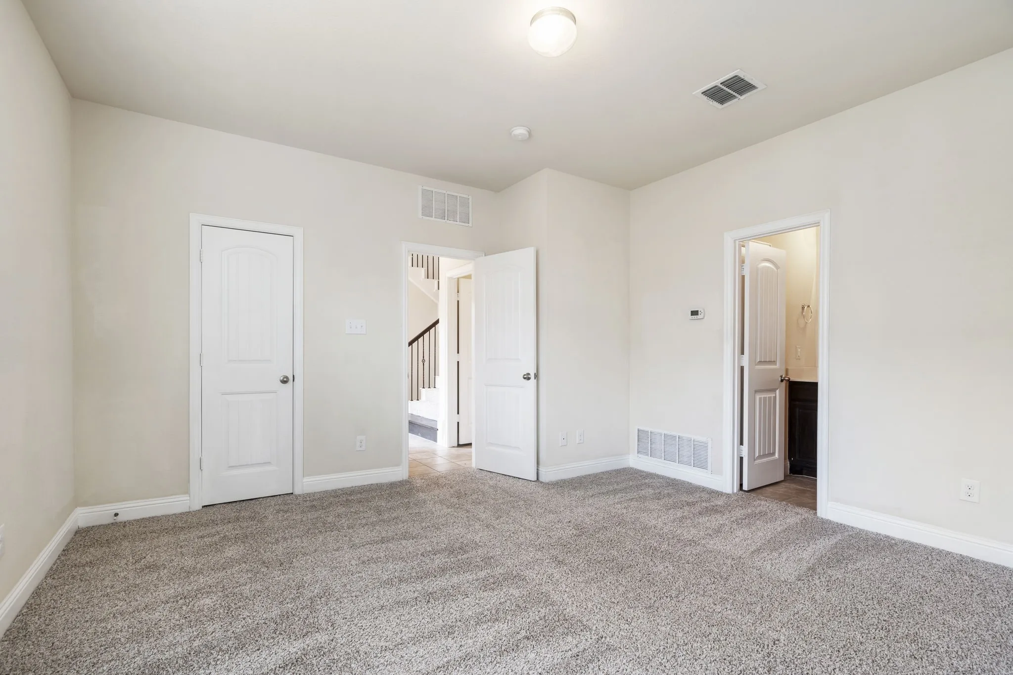 Another view of the first floor bedroom.