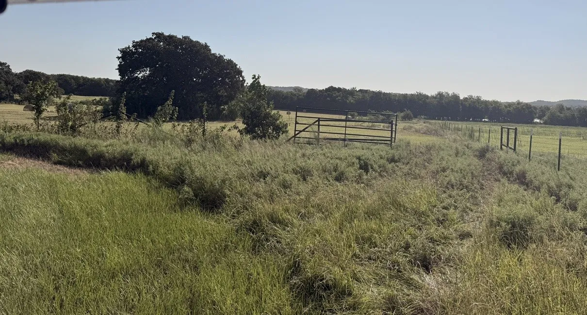 cross-fencing allows multiple options for use.