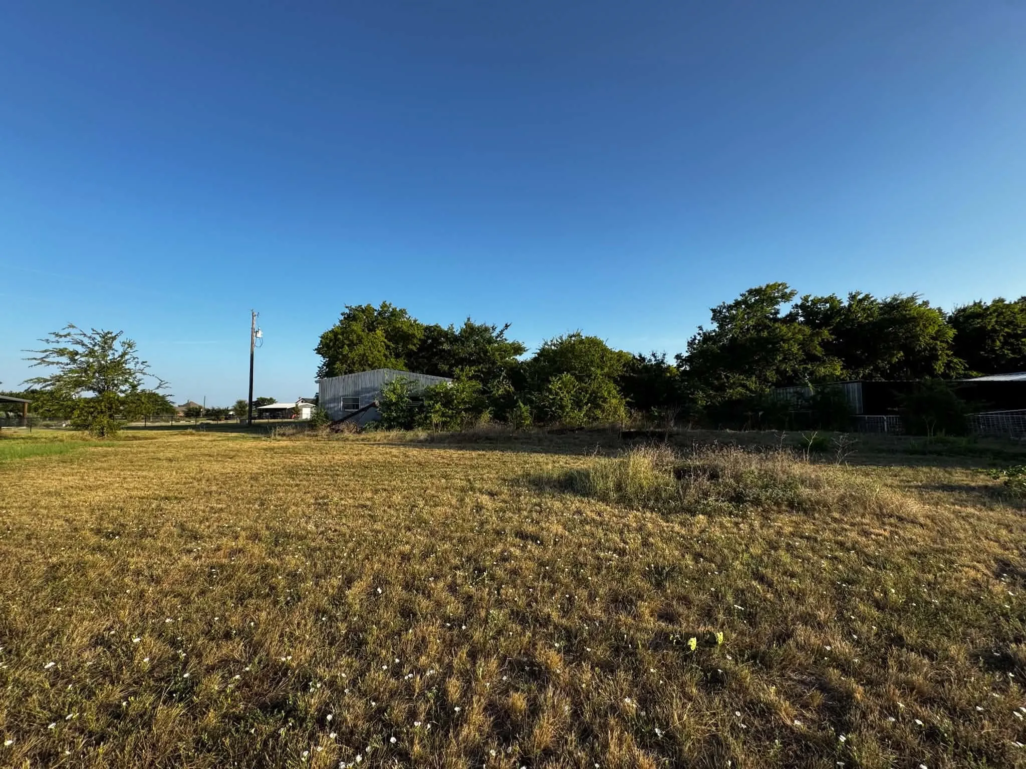 Expansive open parcel featuring a clear sky overhead