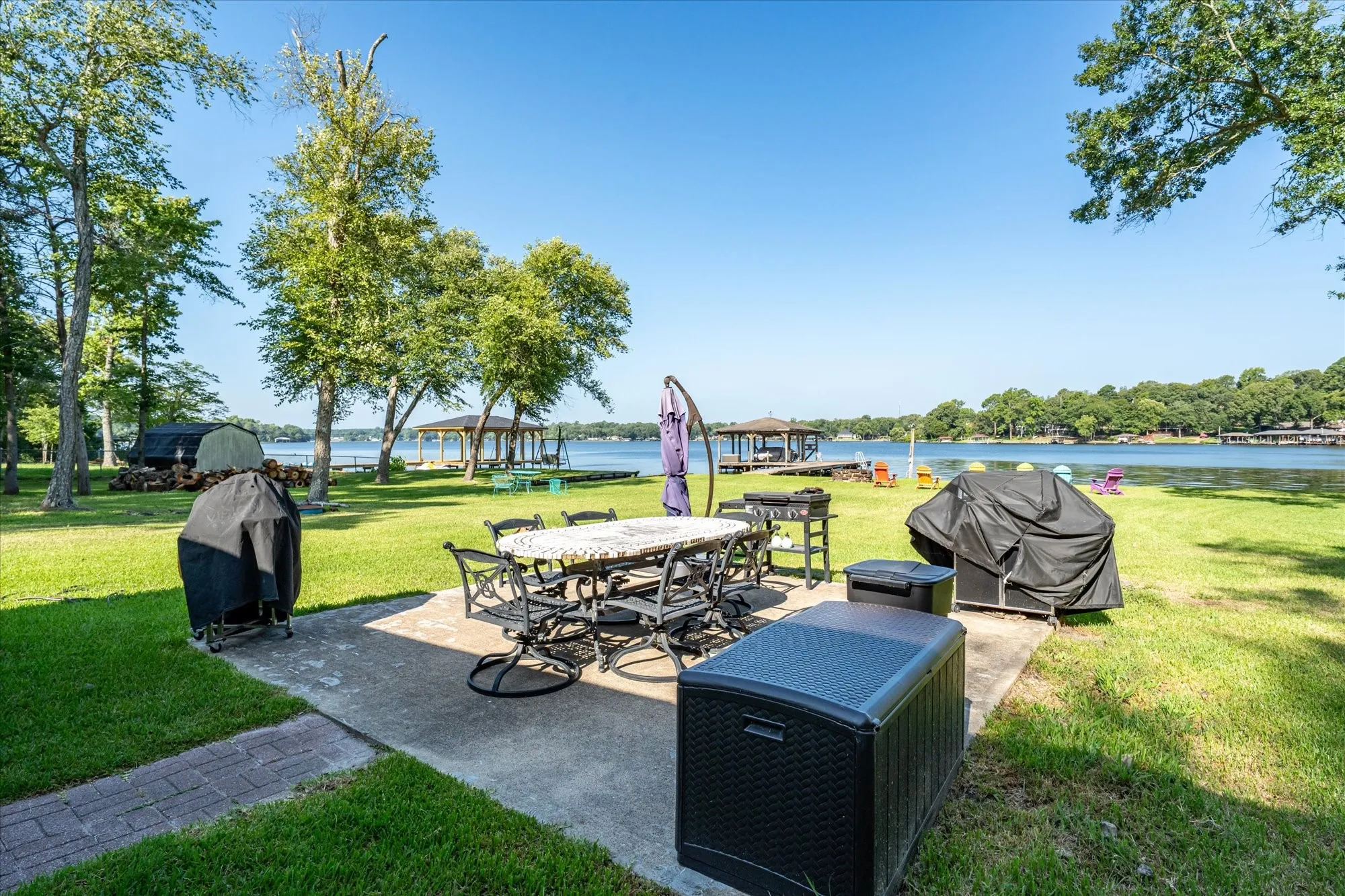 large back yard