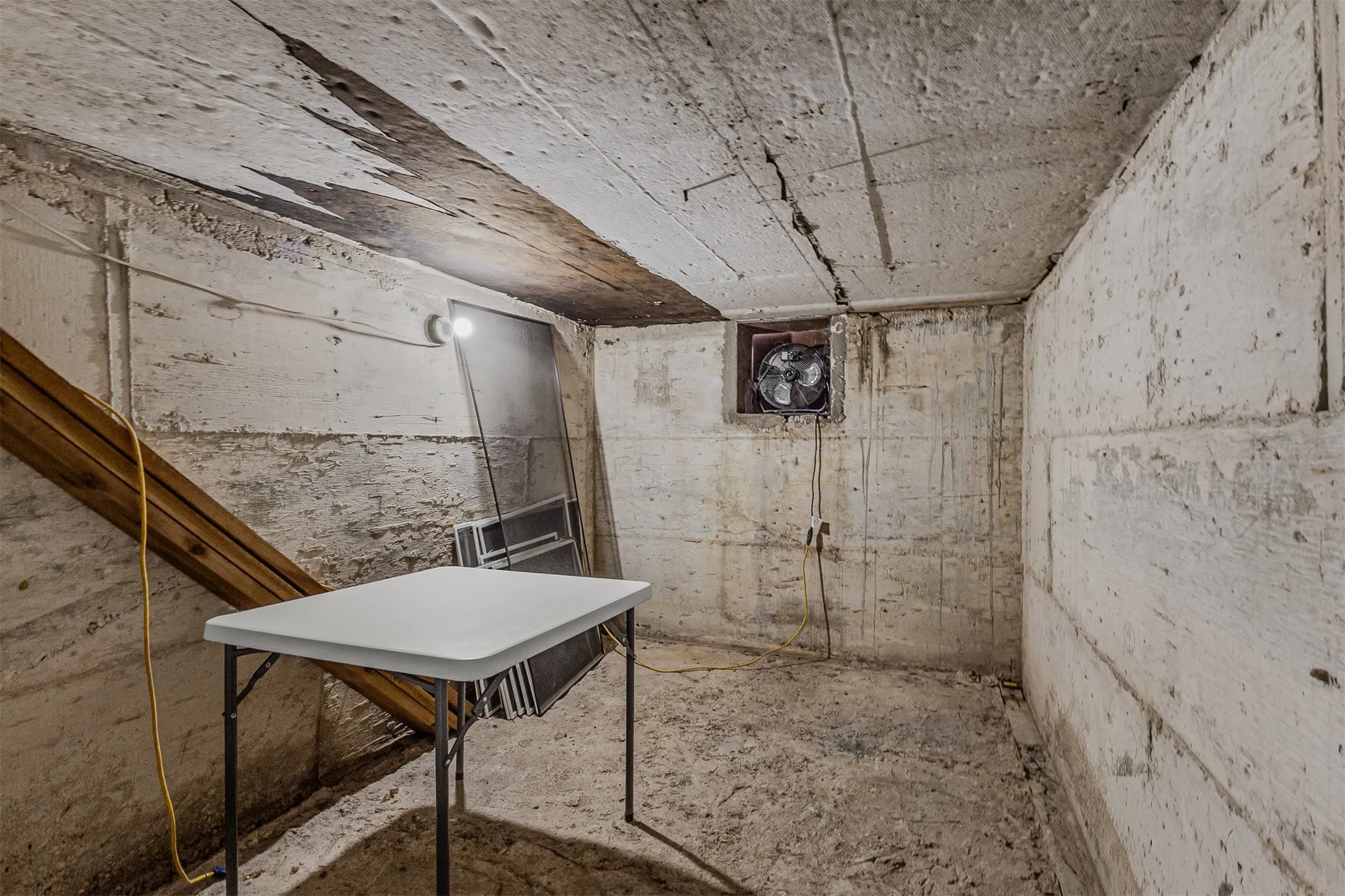 A true Texas gem - basement storage of 339 Colwell Rd in Forestburg, TX