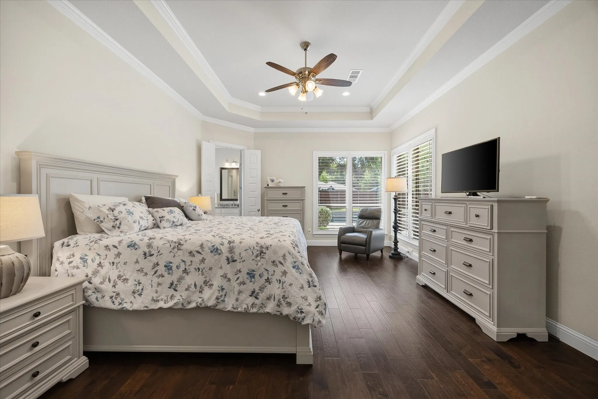 Escape to your private quarters!