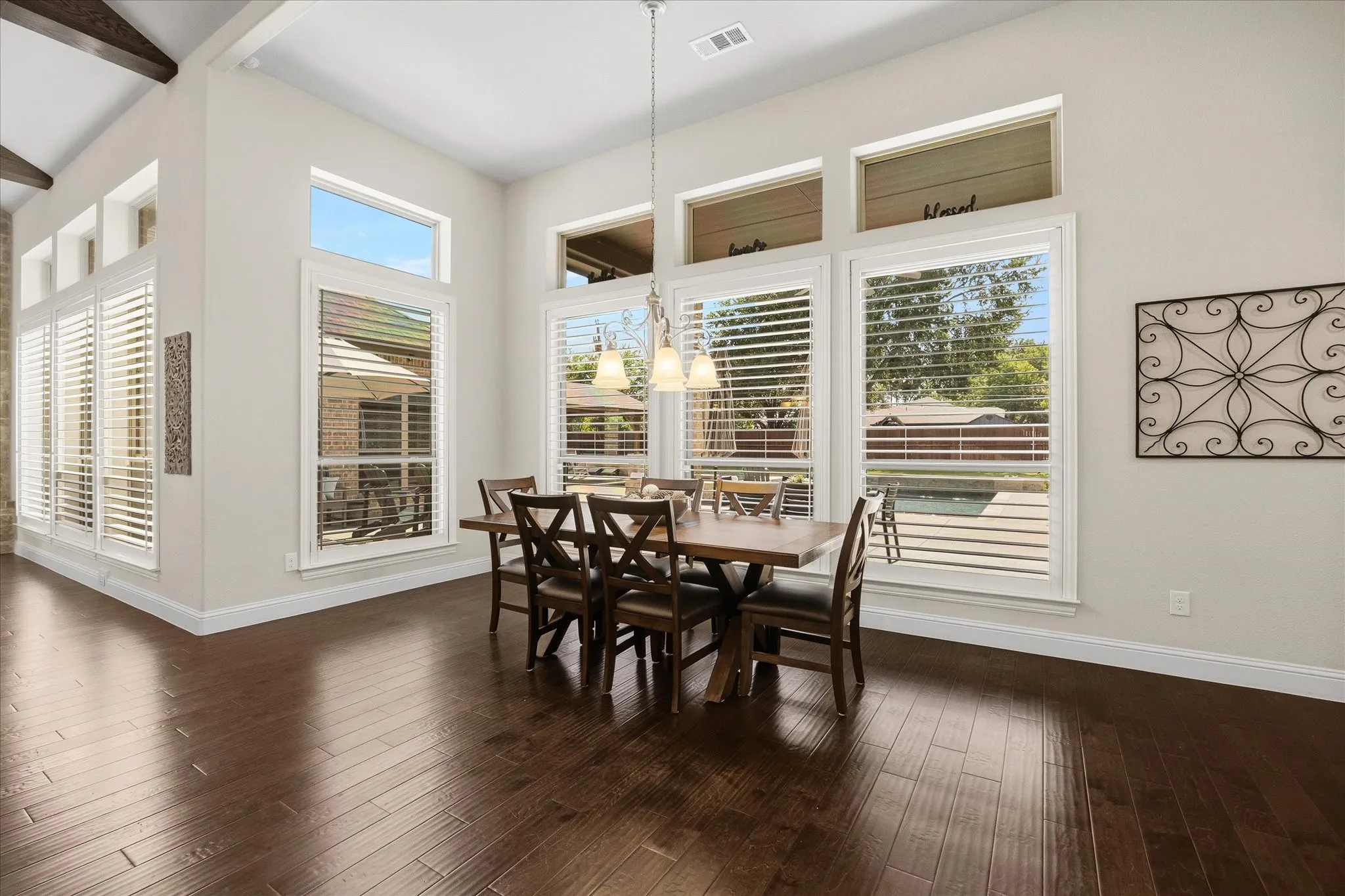A beautiful area for family gatherings