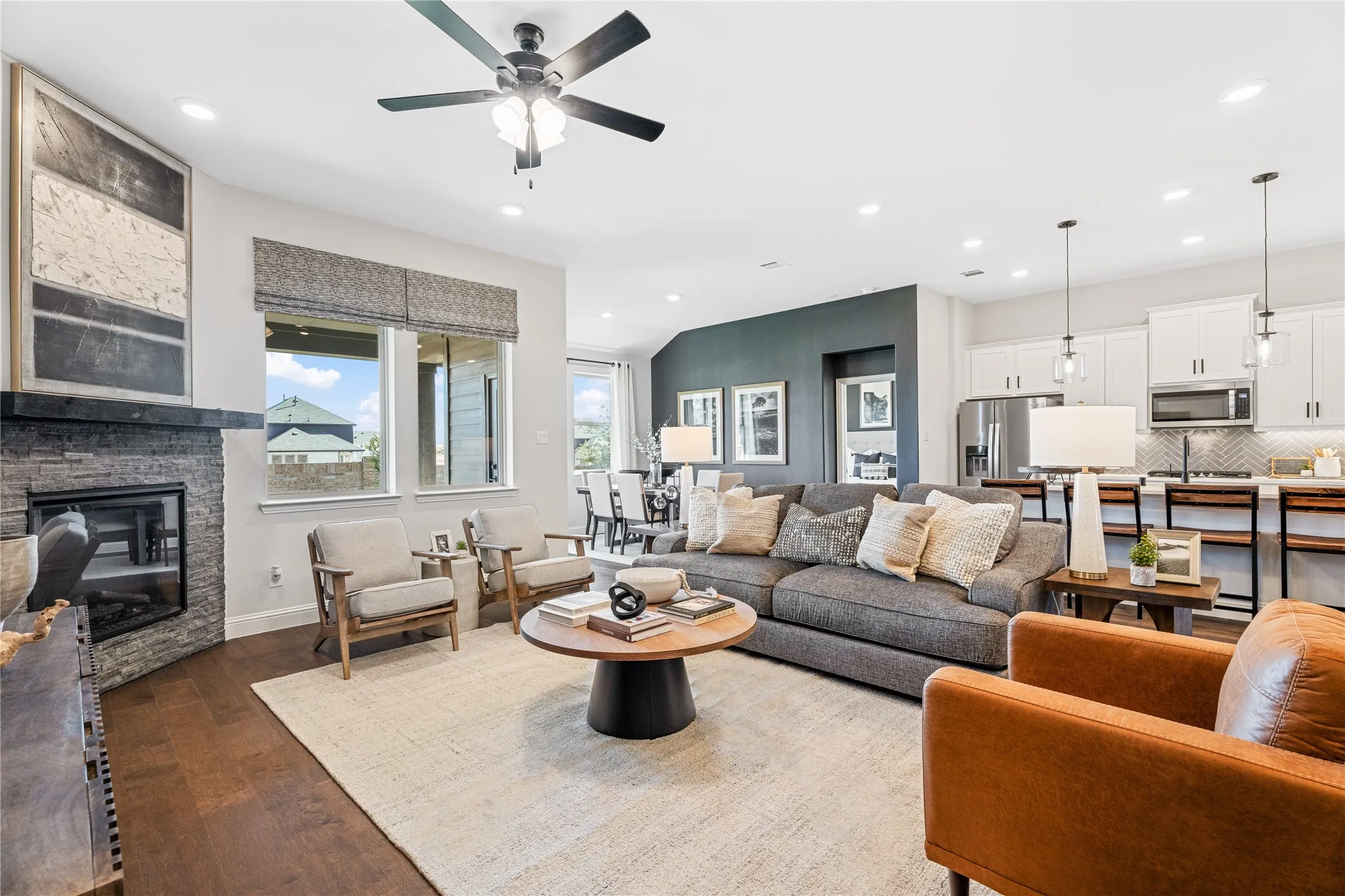 Beazer Homes Lake Pointe at Paloma Creek Rainier Floorplan. This is not a photo of the actual home, but is a photo of the Rainier floorplan.