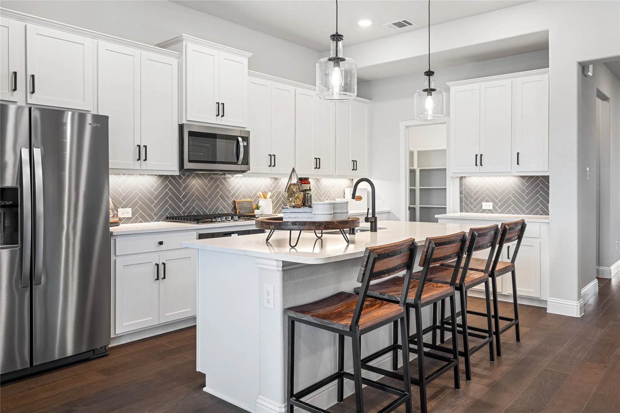 Beazer Homes Lake Pointe at Paloma Creek Rainier Floorplan. This is not a photo of the actual home, but is a photo of the Rainier floorplan.