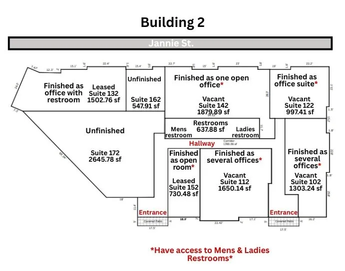Floor Plan Bldg Two